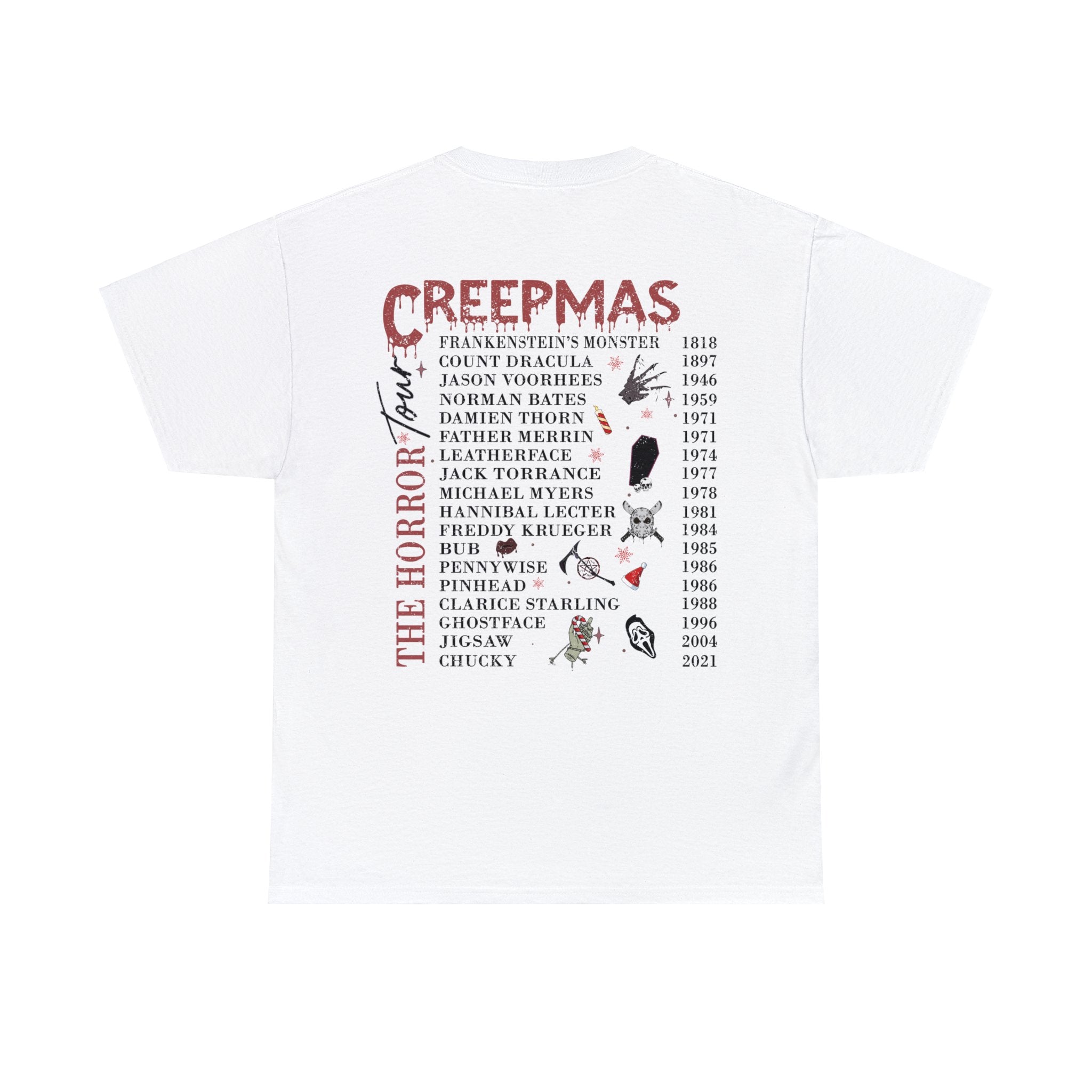 Creepmas Christmas Horror Tee