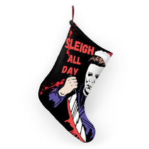 Sleigh All Day Christmas Stocking