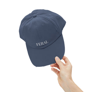 Feral Unisex Distressed Cap