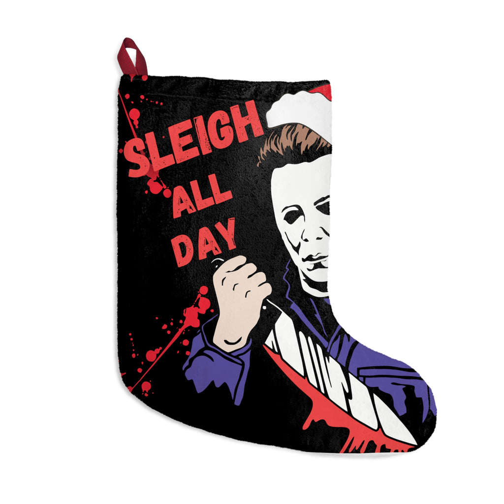 Sleigh All Day Christmas Stocking