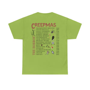 Creepmas Christmas Horror Tee