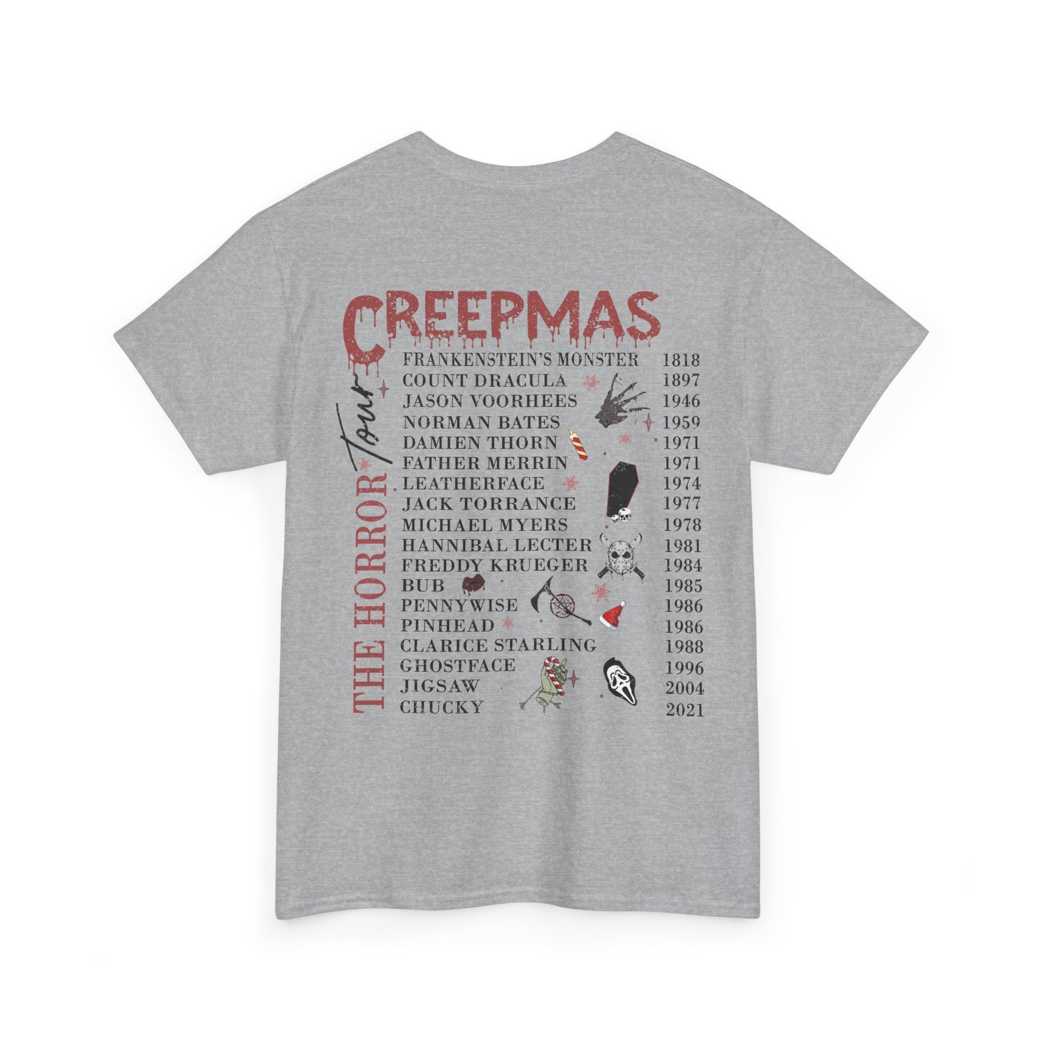 Creepmas Christmas Horror Tee