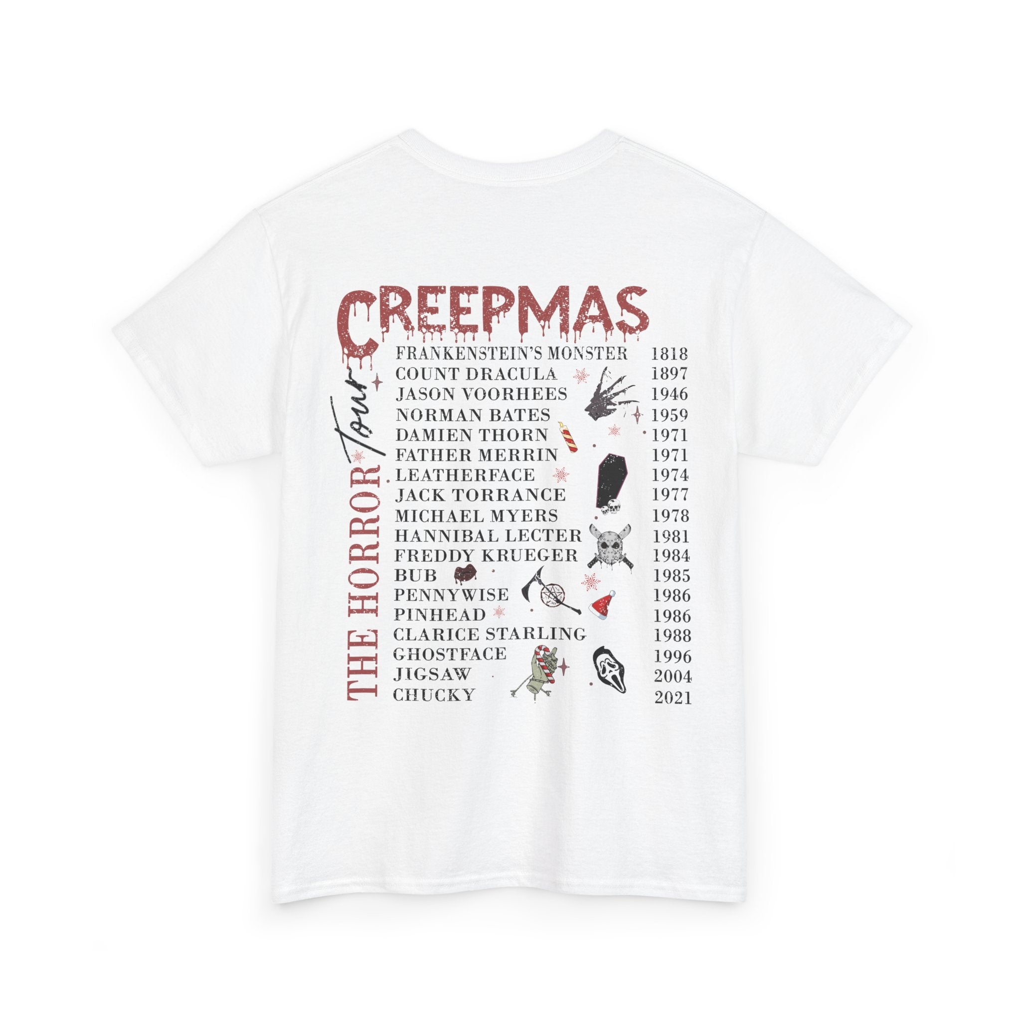 Creepmas Christmas Horror Tee