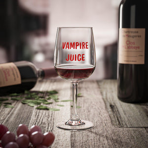 Vampire Juice Wine Glass