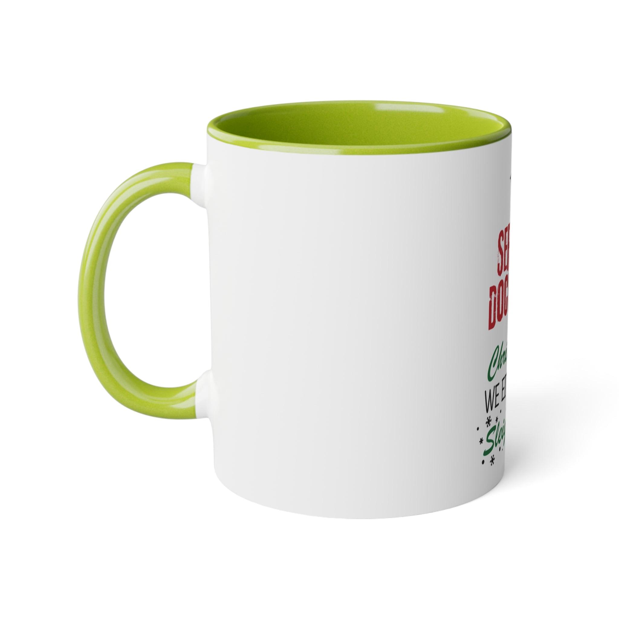 Sleighin' or Slayin' 11 oz Ceramic Coffee Tea Mug - Mermaid Venom