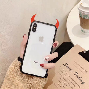 Little Devil Horn iPhone Case