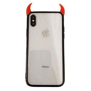 Little Devil Horn iPhone Case