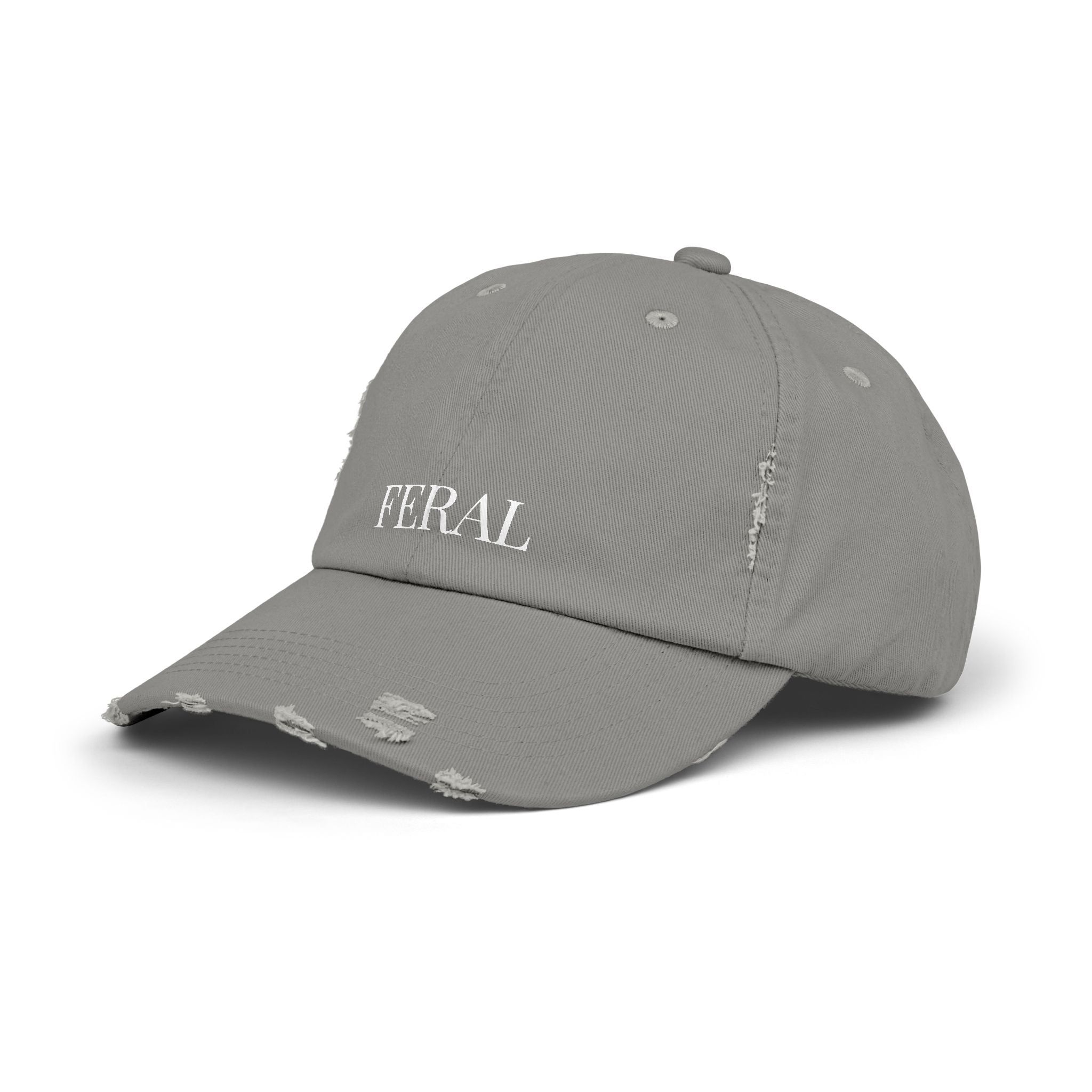 Feral Unisex Distressed Cap