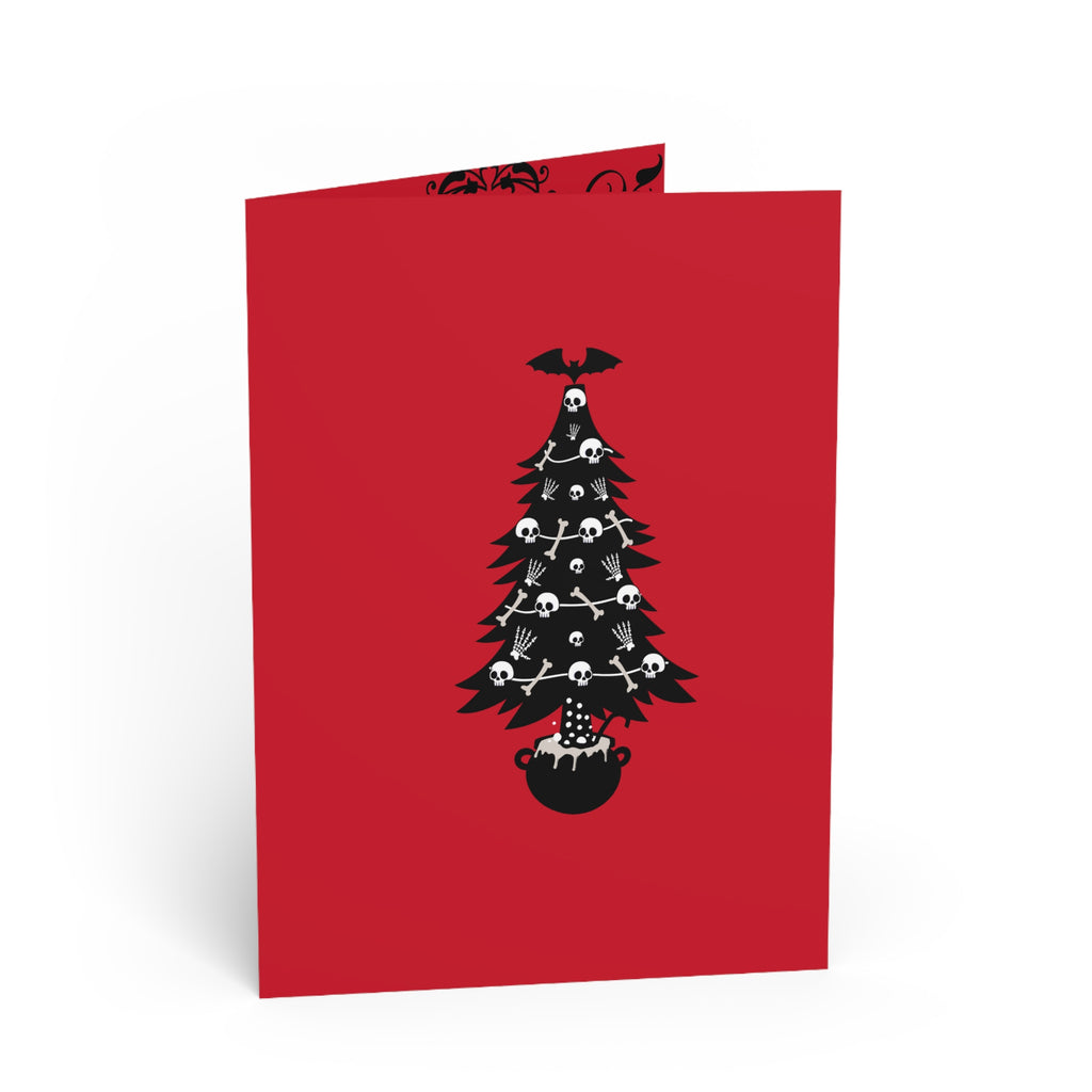 Hexmas Tree Holiday Greeting Cards