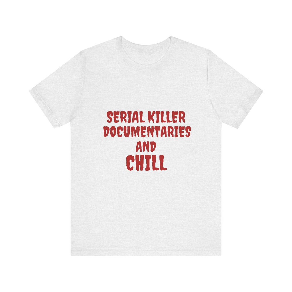 Serial Killer Documentaries And Chill Cotton T-shirt - Mermaid Venom