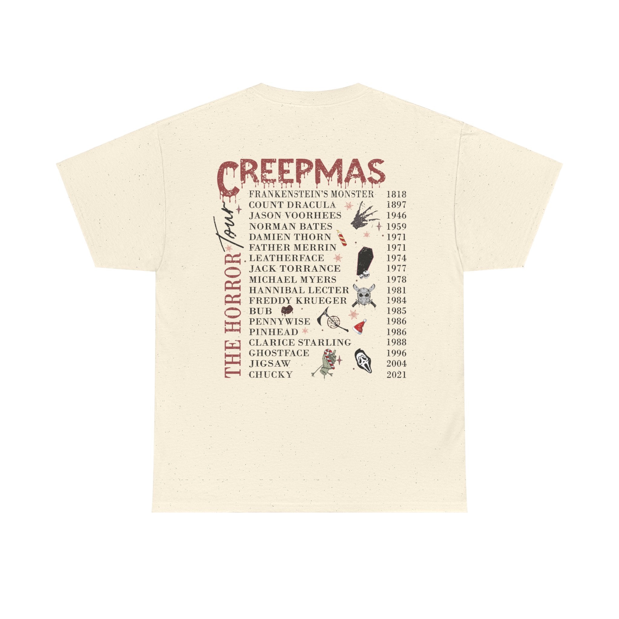 Creepmas Christmas Horror Tee