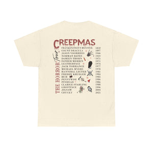 Creepmas Christmas Horror Tee