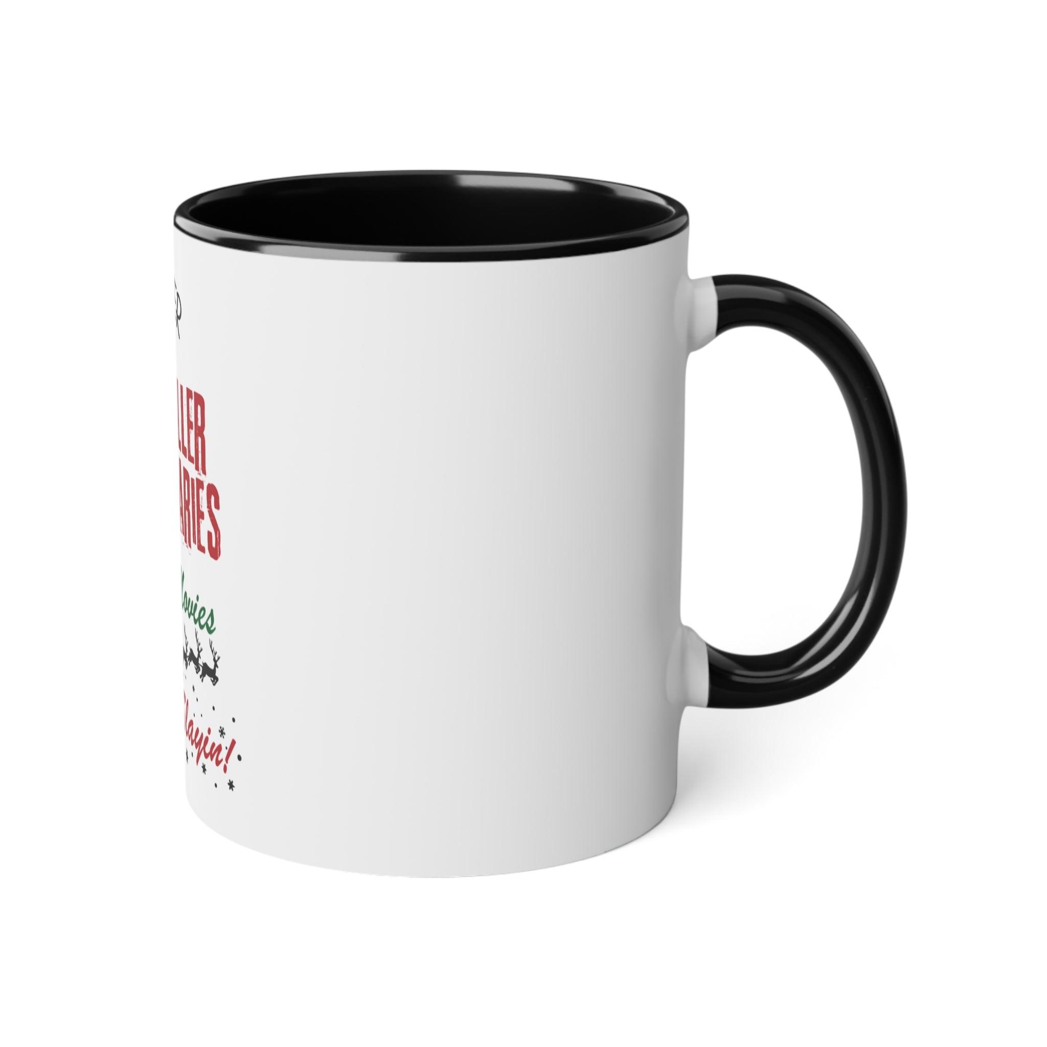 Sleighin' or Slayin' 11 oz Ceramic Coffee Tea Mug - Mermaid Venom