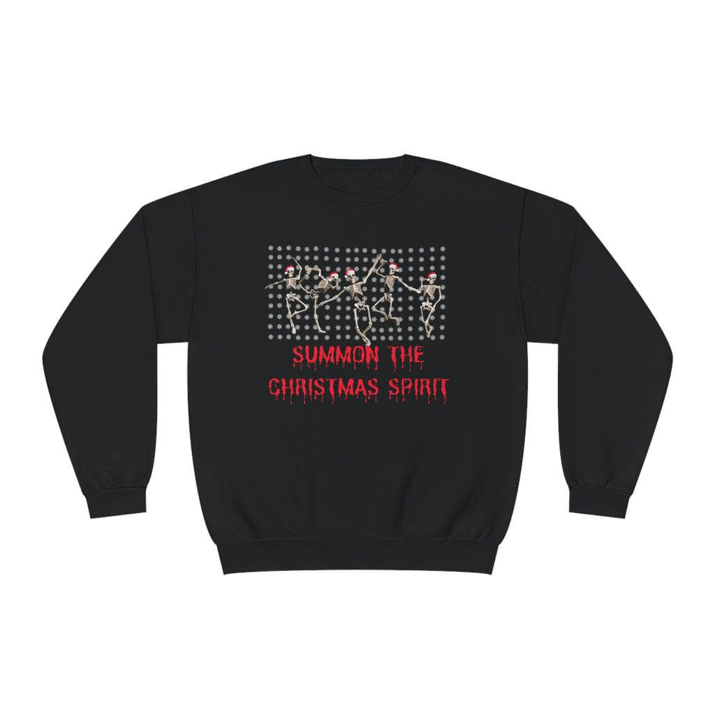 Summon The Christmas Spirit Crewneck Sweatshirt