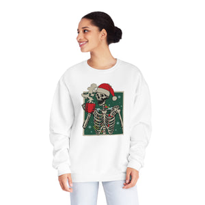 Dead Inside Weihnachts-Sweatshirt mit Rundhalsausschnitt