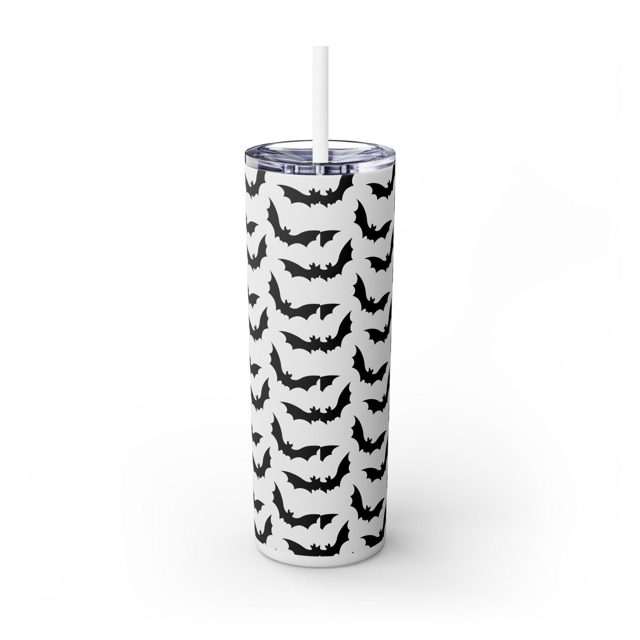 Bat Tumbler with Straw, 20oz - Mermaid Venom