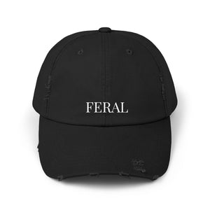 Feral Unisex Distressed Cap