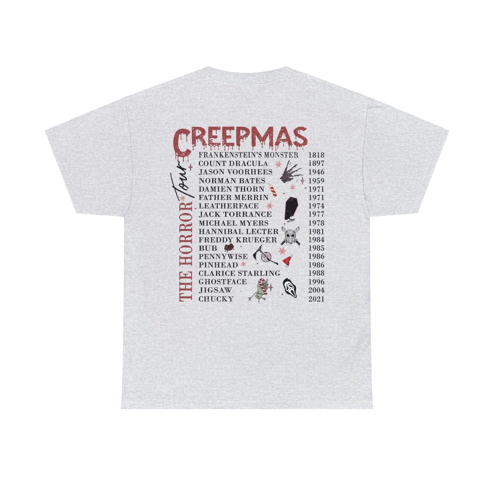 Creepmas Christmas Horror Tee