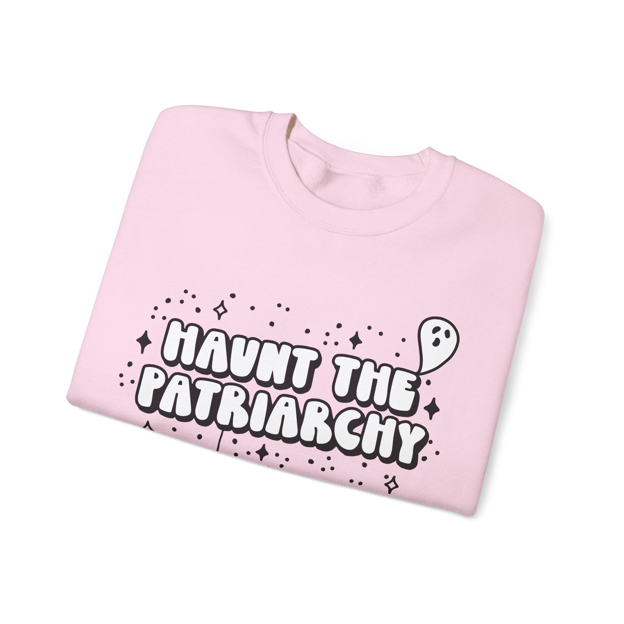 Haunt the Patriarchy Feministischer Rundhalspullover