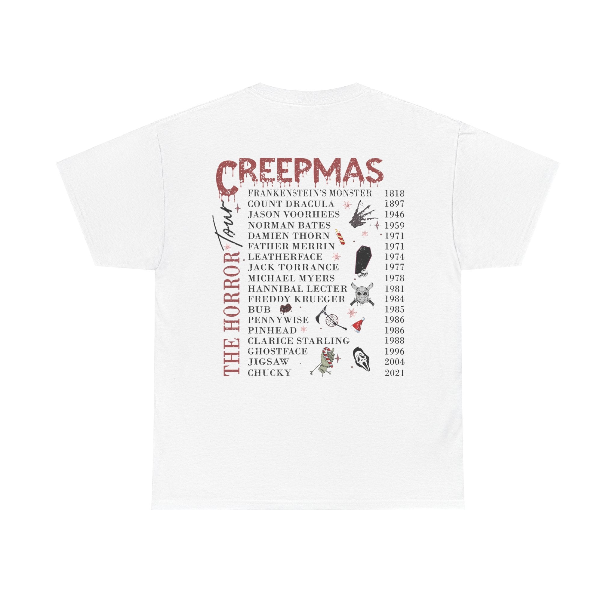 Creepmas Christmas Horror Tee