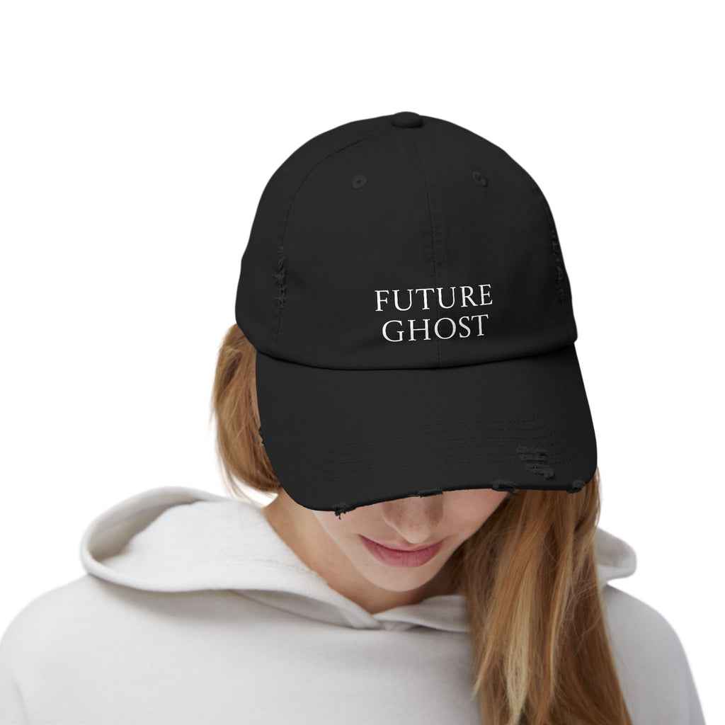 Future Ghost Unisex Distressed Cap