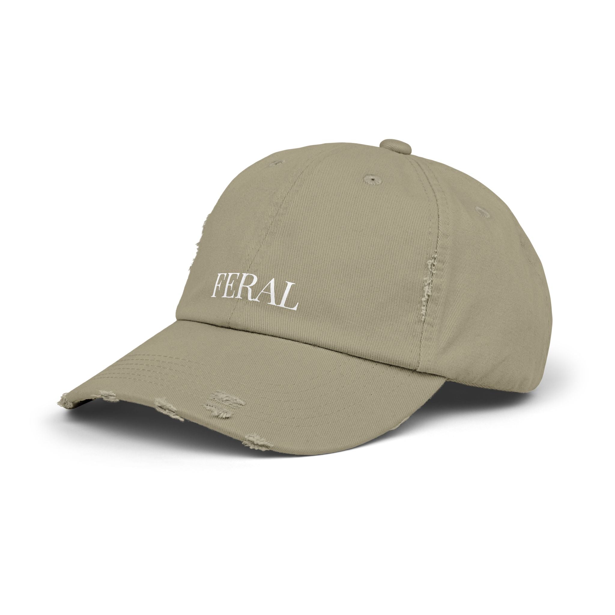 Feral Unisex Distressed Cap