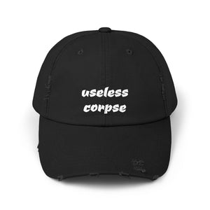 Useless Corpse Unisex Distressed Cap