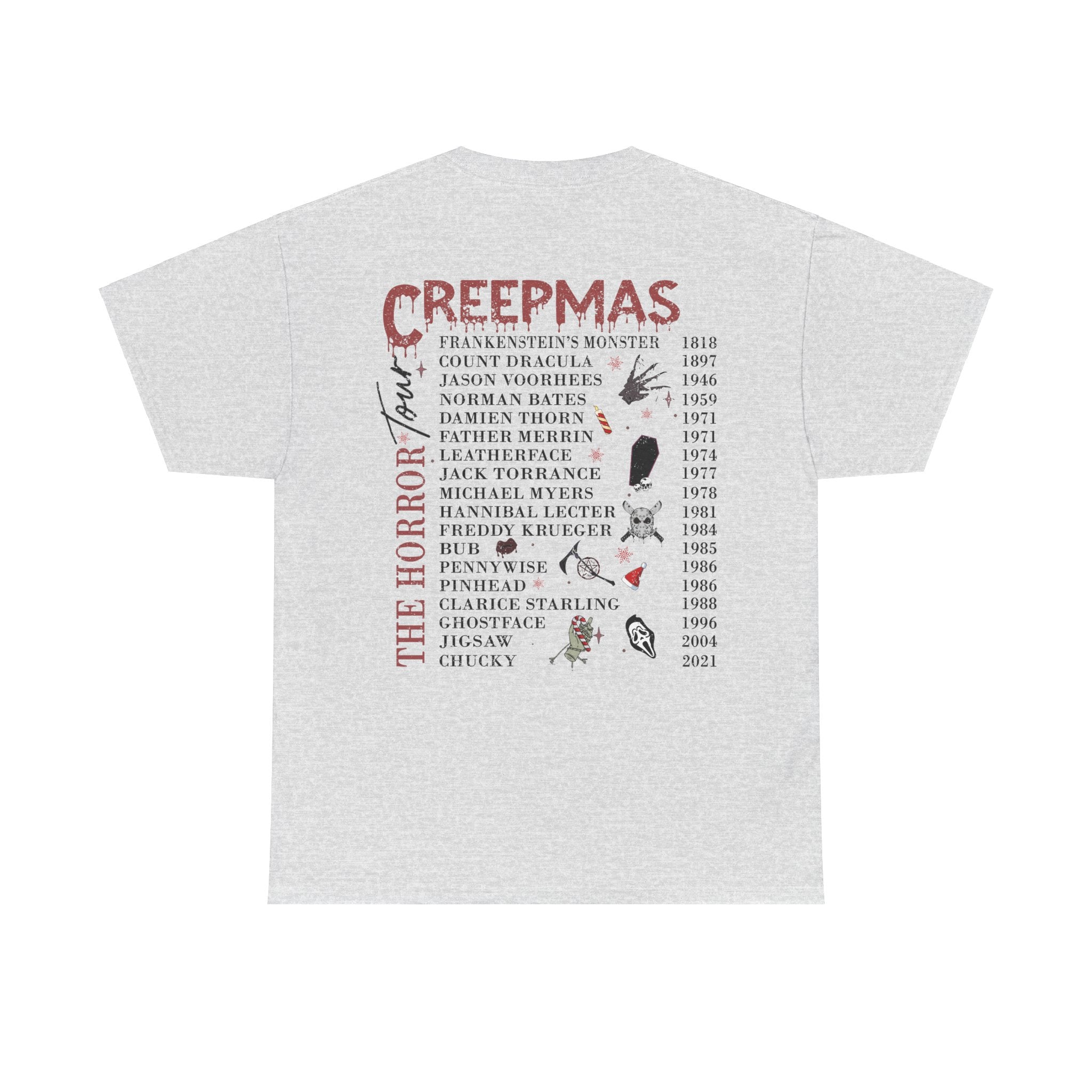 Creepmas Christmas Horror Tee