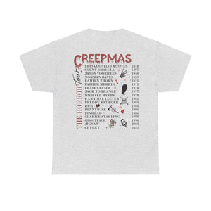 Creepmas Christmas Horror Tee