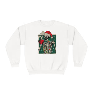 Dead Inside Weihnachts-Sweatshirt mit Rundhalsausschnitt