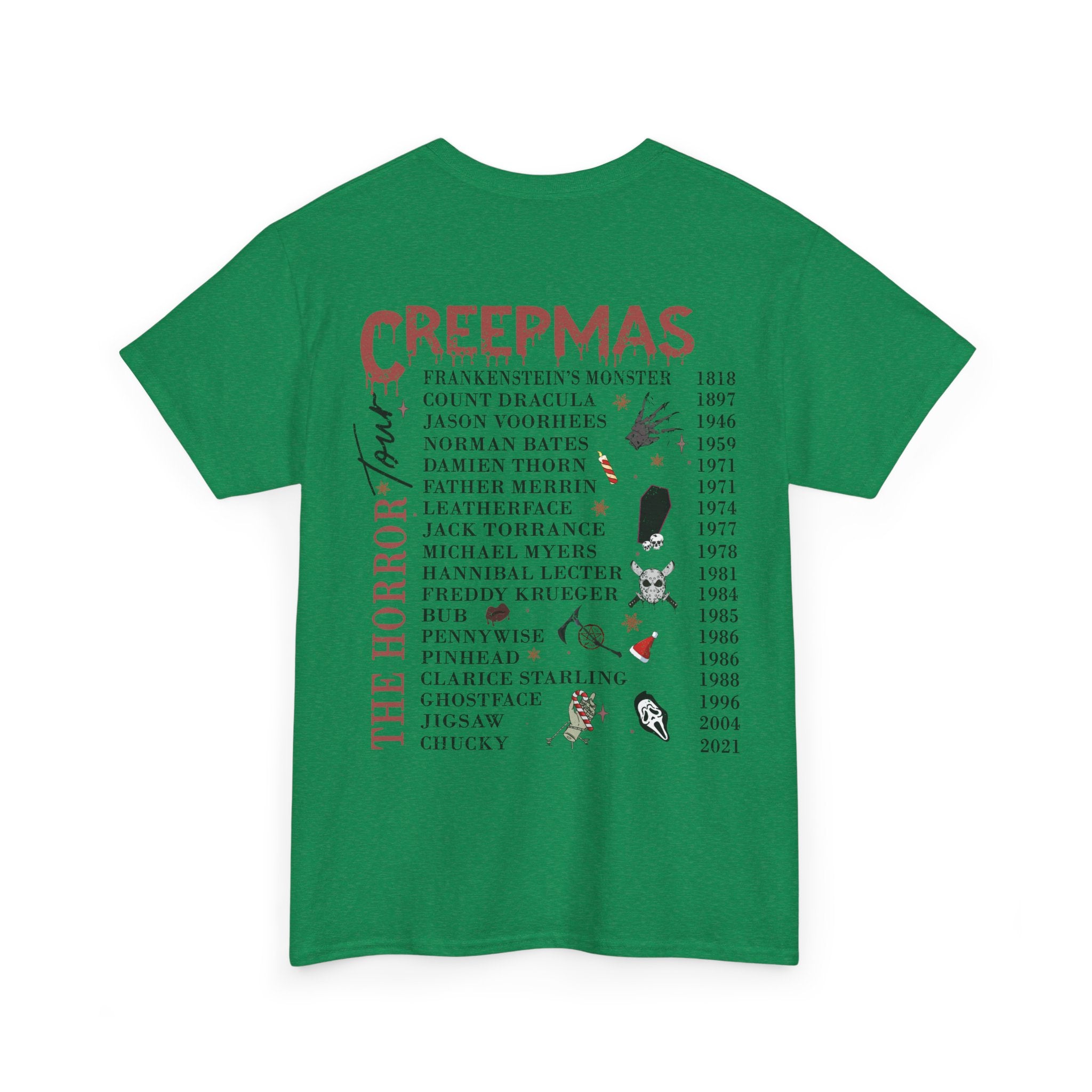 Creepmas Christmas Horror Tee