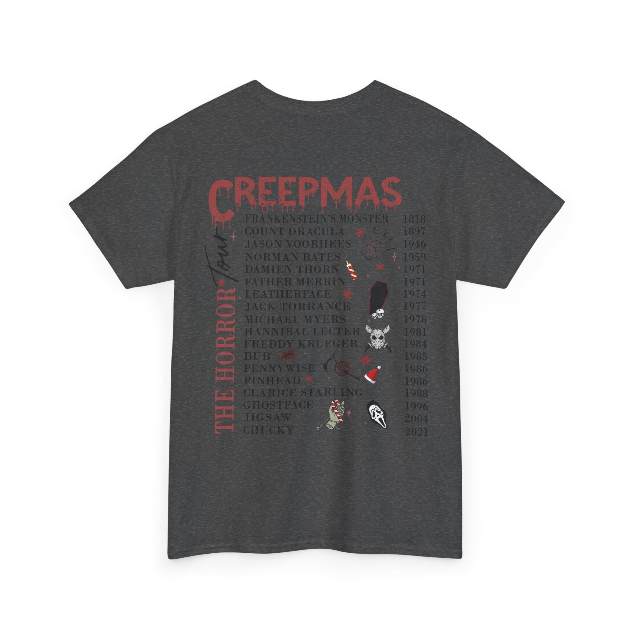 Creepmas Christmas Horror Tee