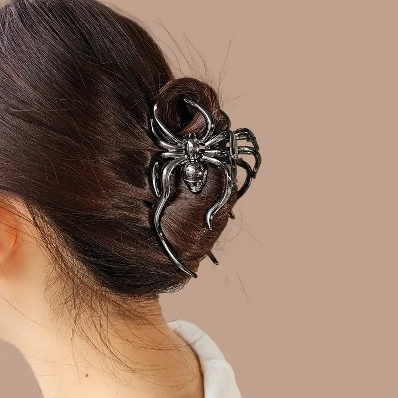 Nightweaver Bat & Spider Hair Clip