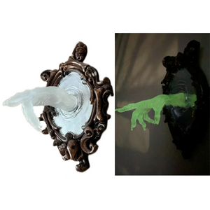 Luminous Glow-in-the-dark 3D Mirror Wall Sculpture