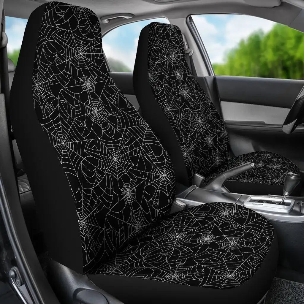 Spooky Spider Web Car Seat Covers