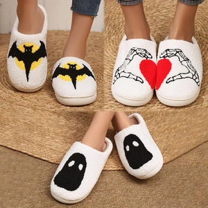 Halloween Cute Cartoon House Slippers