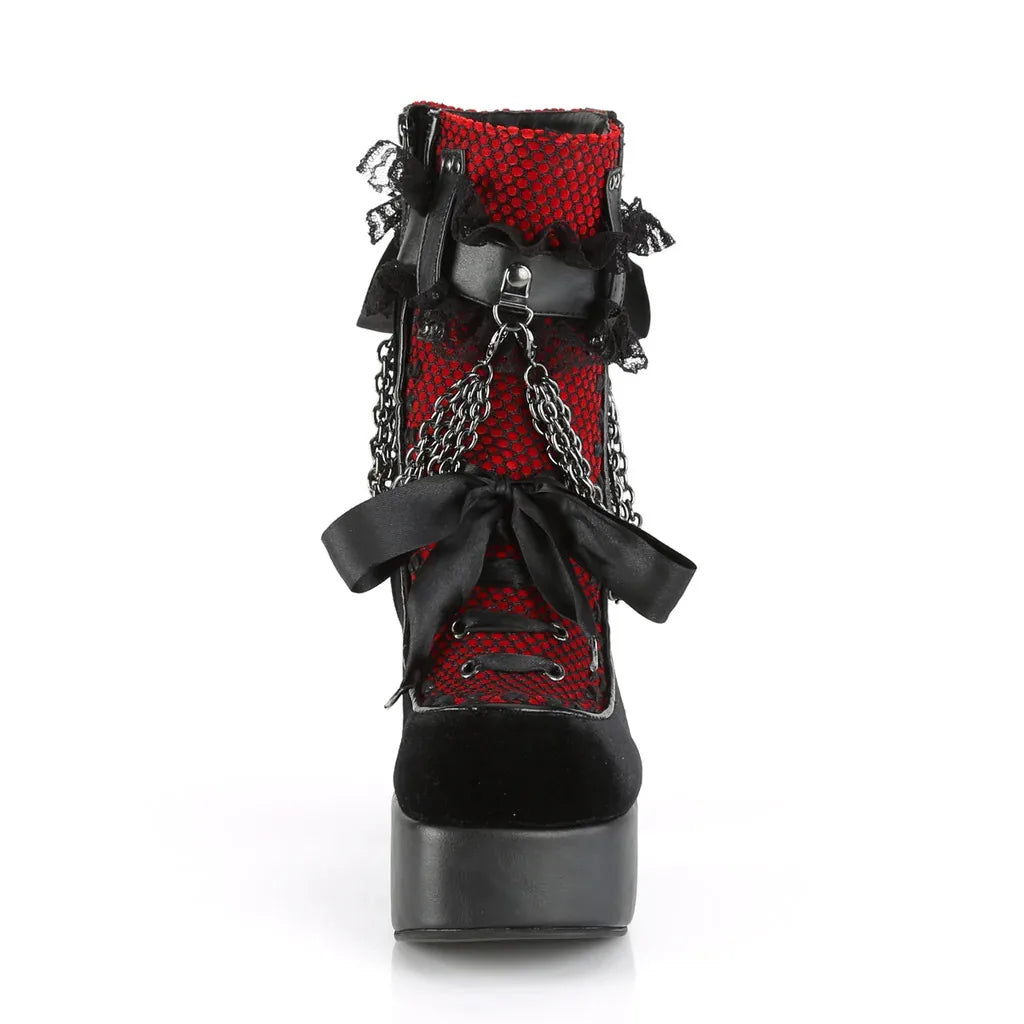 Dark Dreams Chained Platform Boots