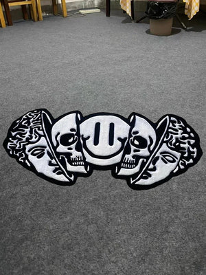 Bone-Chilling Smiles Comfort Rug