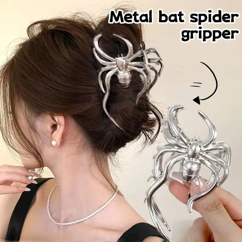 Nightweaver Bat & Spider Hair Clip