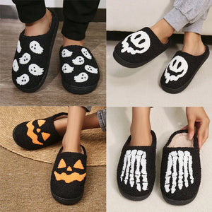 Haunted Halloween Unisex Slippers