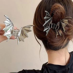 Nightweaver Bat & Spider Hair Clip