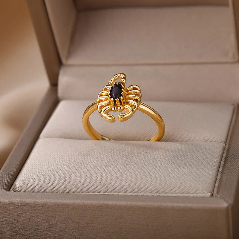 The Scorpion Queen Ring