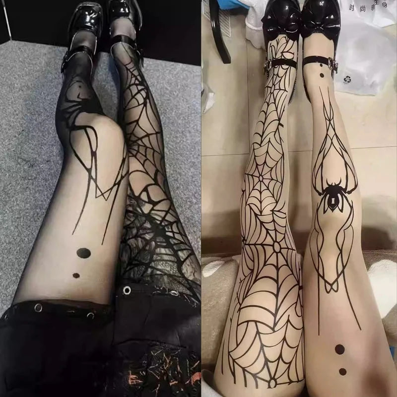 Wicked Web Spider Tights