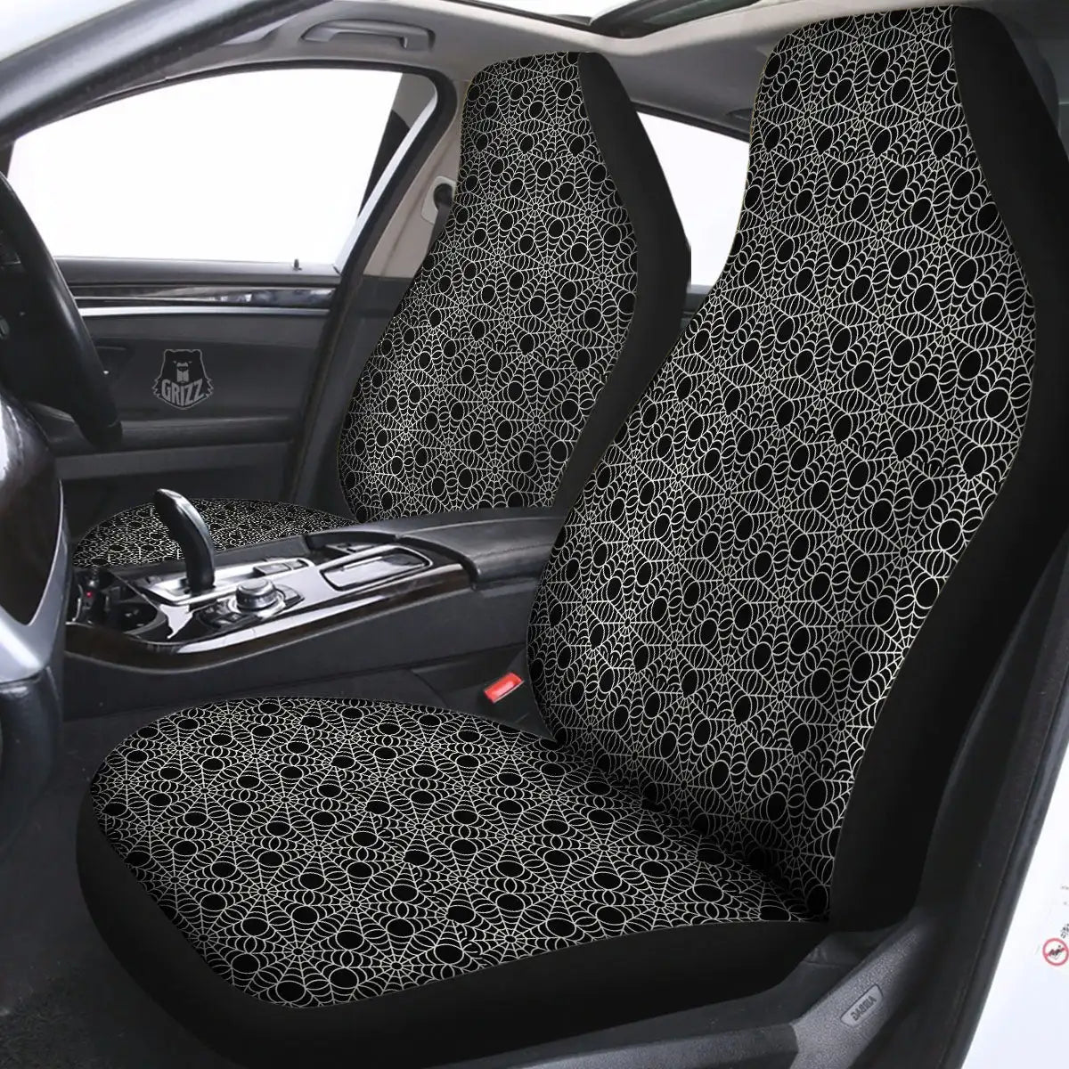 Spooky Spider Web Car Seat Covers