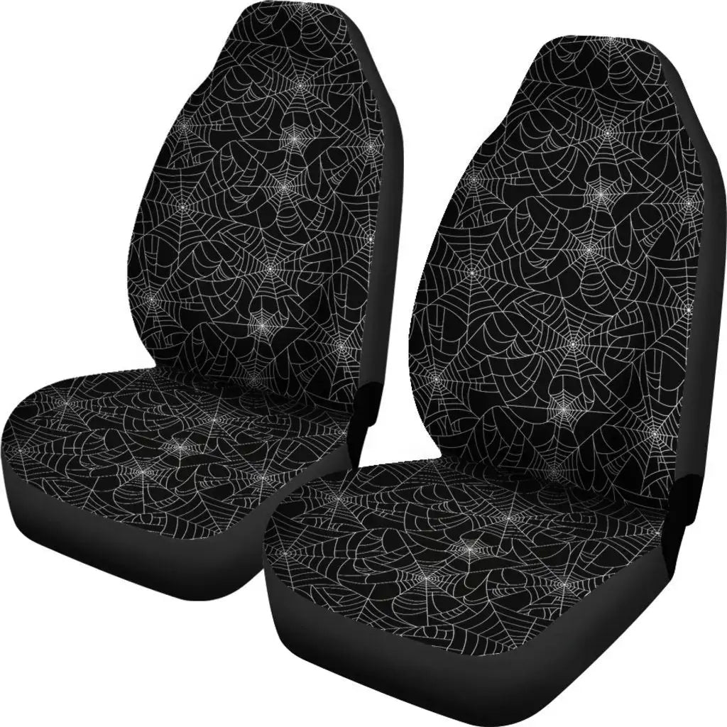 Spooky Spider Web Car Seat Covers