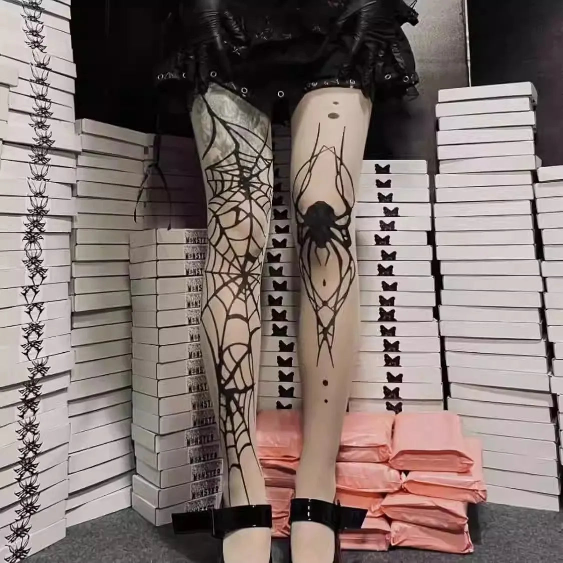 Wicked Web Spider Tights