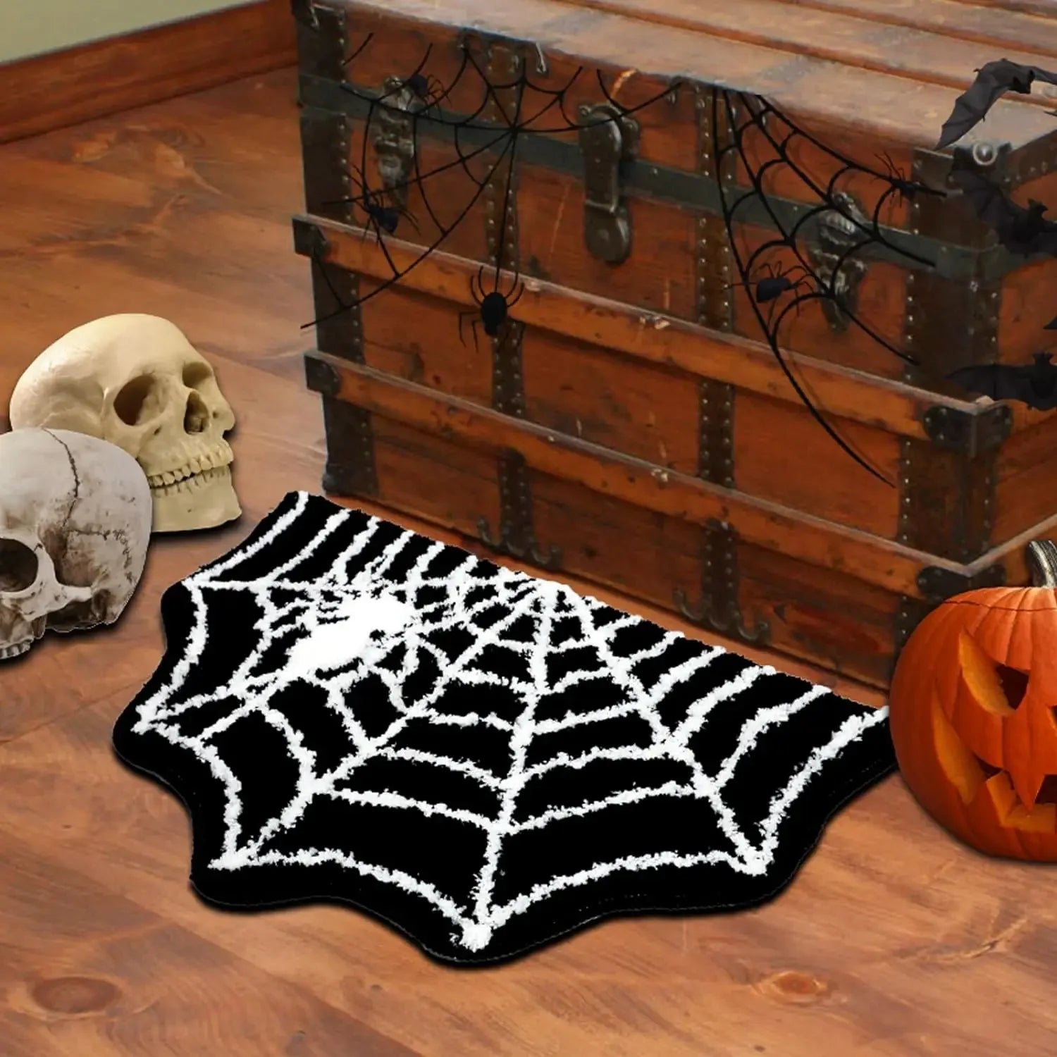 Spider’s Lair Halloween Door Mat