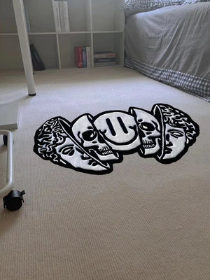 Bone-Chilling Smiles Comfort Rug