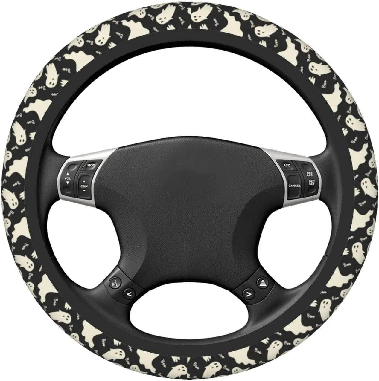 Ghosty Universal Steering Wheel Cover