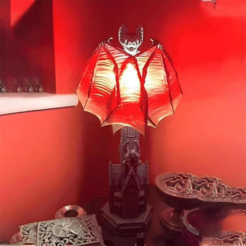 Vampire Bat Wing Night Lamp for Bedroom & Office